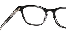 Load image into Gallery viewer, Black Wayfarer Full Rim Unisex Eyeglasses by Vincent Chase-217981