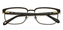 Load image into Gallery viewer, Black Rectangle Full Rim Men Eyeglasses by Fossil-207561