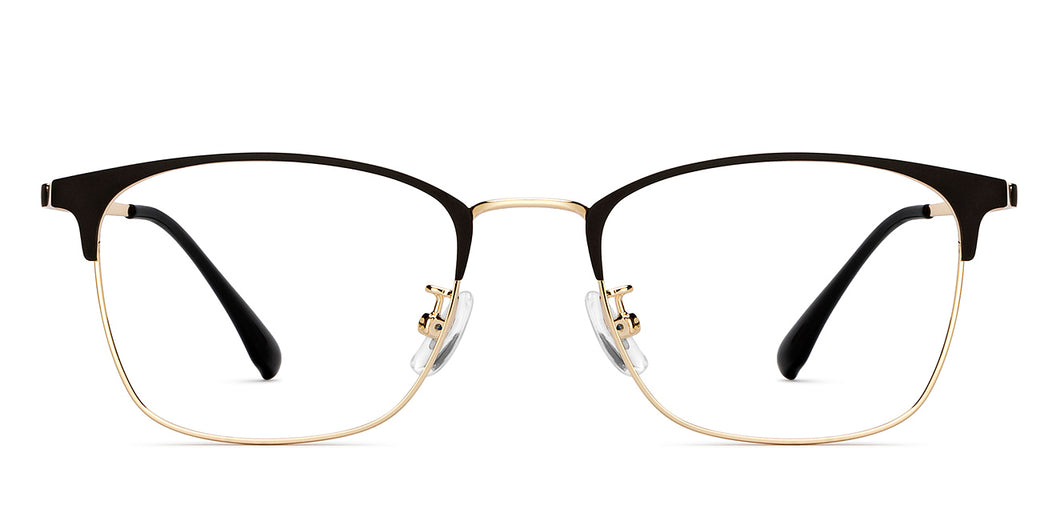 Black Wayfarer Full Rim Unisex Eyeglasses by Lenskart Air Online-152854
