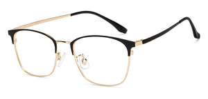 Black Wayfarer Full Rim Unisex Eyeglasses by Lenskart Air Online-152854