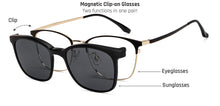 Load image into Gallery viewer, Black Wayfarer Full Rim Unisex Eyeglasses by Lenskart Air Online-152854