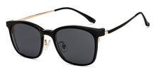 Load image into Gallery viewer, Black Wayfarer Full Rim Unisex Eyeglasses by Lenskart Air Online-152854