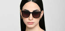 Load image into Gallery viewer, Black Square Full Rim Unisex Eyeglasses by Lenskart Air-220236