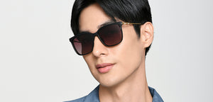 Black Square Full Rim Unisex Eyeglasses by Lenskart Air-220236