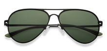 Load image into Gallery viewer, Black Aviator Full Rim Unisex Sunglasses by Vincent Chase Polarized-212593