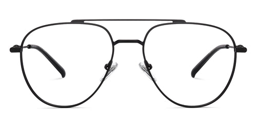 Black Aviator Full Rim Men Eyeglasses by Lenskart STUDIO-218090