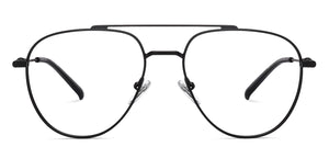 Black Aviator Full Rim Men Eyeglasses by Lenskart STUDIO-218090