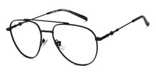 Load image into Gallery viewer, Black Aviator Full Rim Men Eyeglasses by Lenskart STUDIO-218090
