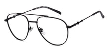 Load image into Gallery viewer, Black Aviator Full Rim Men Eyeglasses by Lenskart STUDIO-218090
