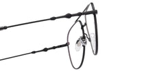 Load image into Gallery viewer, Black Aviator Full Rim Men Eyeglasses by Lenskart STUDIO-218090