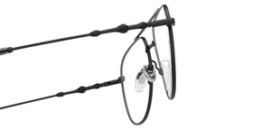 Black Aviator Full Rim Men Eyeglasses by Lenskart STUDIO-218090