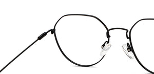 Grey Geometric Full Rim Unisex Eyeglasses by Vincent Chase Online-208191