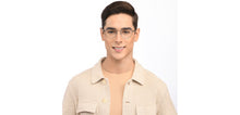 Load image into Gallery viewer, Grey Geometric Full Rim Unisex Eyeglasses by Vincent Chase Online-208191