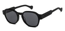 Load image into Gallery viewer, Black Hexagonal Full Rim Unisex Sunglasses by John Jacobs-216872