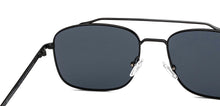 Load image into Gallery viewer, Black Rectangle/ Square Full Rim Unisex Sunglasses by Vincent Chase Polarized-217637