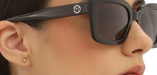 Load image into Gallery viewer, Black Rectangle Full Rim Unisex Sunglasses by John Jacobs-216886