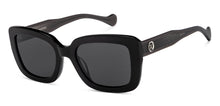 Load image into Gallery viewer, Black Rectangle Full Rim Unisex Sunglasses by John Jacobs-216886