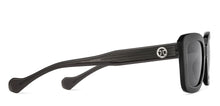 Load image into Gallery viewer, Black Rectangle Full Rim Unisex Sunglasses by John Jacobs-216886