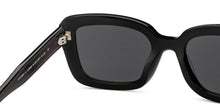 Load image into Gallery viewer, Black Rectangle Full Rim Unisex Sunglasses by John Jacobs-216886