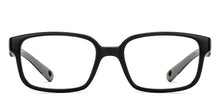 Load image into Gallery viewer, Black Rectangle Full Rim Kids Eyeglasses by Hooper-210495