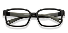 Load image into Gallery viewer, Black Rectangle Full Rim Kids Eyeglasses by Hooper-210495