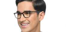 Load image into Gallery viewer, Black Rectangle Full Rim Unisex Eyeglasses by Lenskart Air-215892