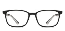 Load image into Gallery viewer, Black Rectangle Full Rim Unisex Eyeglasses by Lenskart Air-215892