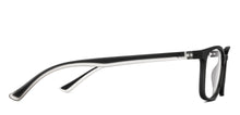 Load image into Gallery viewer, Black Rectangle Full Rim Unisex Eyeglasses by Lenskart Air-215892