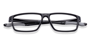 Black Rectangle Full Rim Unisex Eyeglasses by Lenskart Air-217462