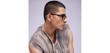 Load image into Gallery viewer, Black Rectangle Full Rim Unisex Eyeglasses by Lenskart Air-217462