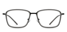 Load image into Gallery viewer, Black Square Full Rim Unisex Eyeglasses by Lenskart Air Online-213366