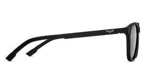 Black Rectangle/ Square Full Rim Unisex Sunglasses by Lenskart STUDIO-213177