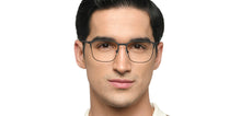 Load image into Gallery viewer, Black Square Full Rim Unisex Eyeglasses by Vincent Chase-212873