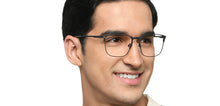 Load image into Gallery viewer, Black Square Full Rim Unisex Eyeglasses by Vincent Chase-212873