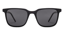 Load image into Gallery viewer, Black Wayfarer Full Rim Unisex Sunglasses by John Jacobs-220524