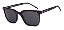 Load image into Gallery viewer, Black Wayfarer Full Rim Unisex Sunglasses by John Jacobs-220524