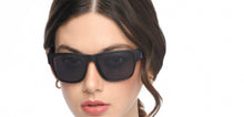 Load image into Gallery viewer, Black Wayfarer Full Rim Unisex Sunglasses by Vincent Chase Online-212616