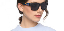 Load image into Gallery viewer, Black Wayfarer Full Rim Unisex Sunglasses by Vincent Chase Online-212616