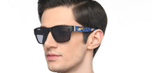 Load image into Gallery viewer, Black Wayfarer Full Rim Unisex Sunglasses by Vincent Chase Online-212616