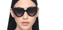 Load image into Gallery viewer, Black Heart Full Rim Women Sunglasses by John Jacobs-211621