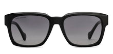 Load image into Gallery viewer, Black Wayfarer Full Rim Unisex Sunglasses by John Jacobs-216867