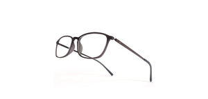 Black Rectangle Full Rim Unisex Eyeglasses by Lenskart Air Online-212331
