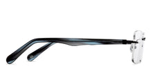Load image into Gallery viewer, Black Rectangle Rimless Unisex Eyeglasses by John Jacobs Online-209687