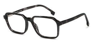Black Geometric Full Rim Unisex Eyeglasses by Vincent Chase Online-205544