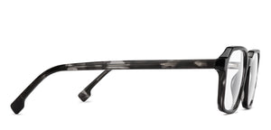 Black Geometric Full Rim Unisex Eyeglasses by Vincent Chase Online-205544