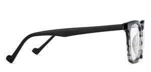 Black Square Full Rim Unisex Eyeglasses by Vincent Chase Online-210803
