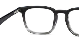 Black Square Full Rim Unisex Eyeglasses by Vincent Chase Online-210803