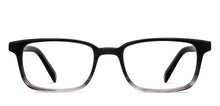 Load image into Gallery viewer, Black Rectangle Full Rim Unisex Eyeglasses by John Jacobs-215544