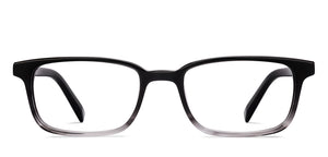 Black Rectangle Full Rim Unisex Eyeglasses by John Jacobs-215544