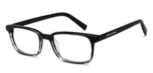 Load image into Gallery viewer, Black Rectangle Full Rim Unisex Eyeglasses by John Jacobs-215544